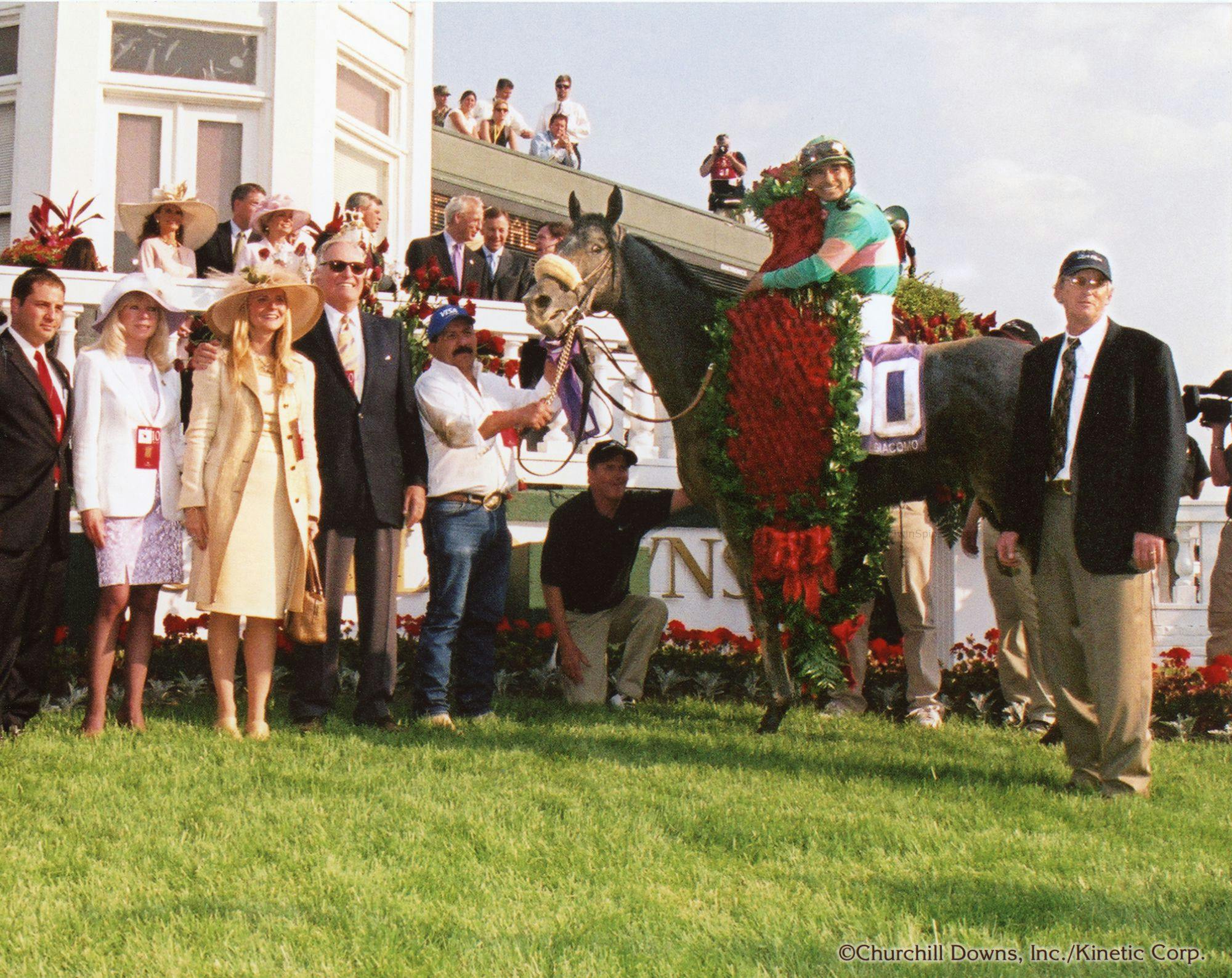 Giacomo wins the 2005 Kentucky Derby