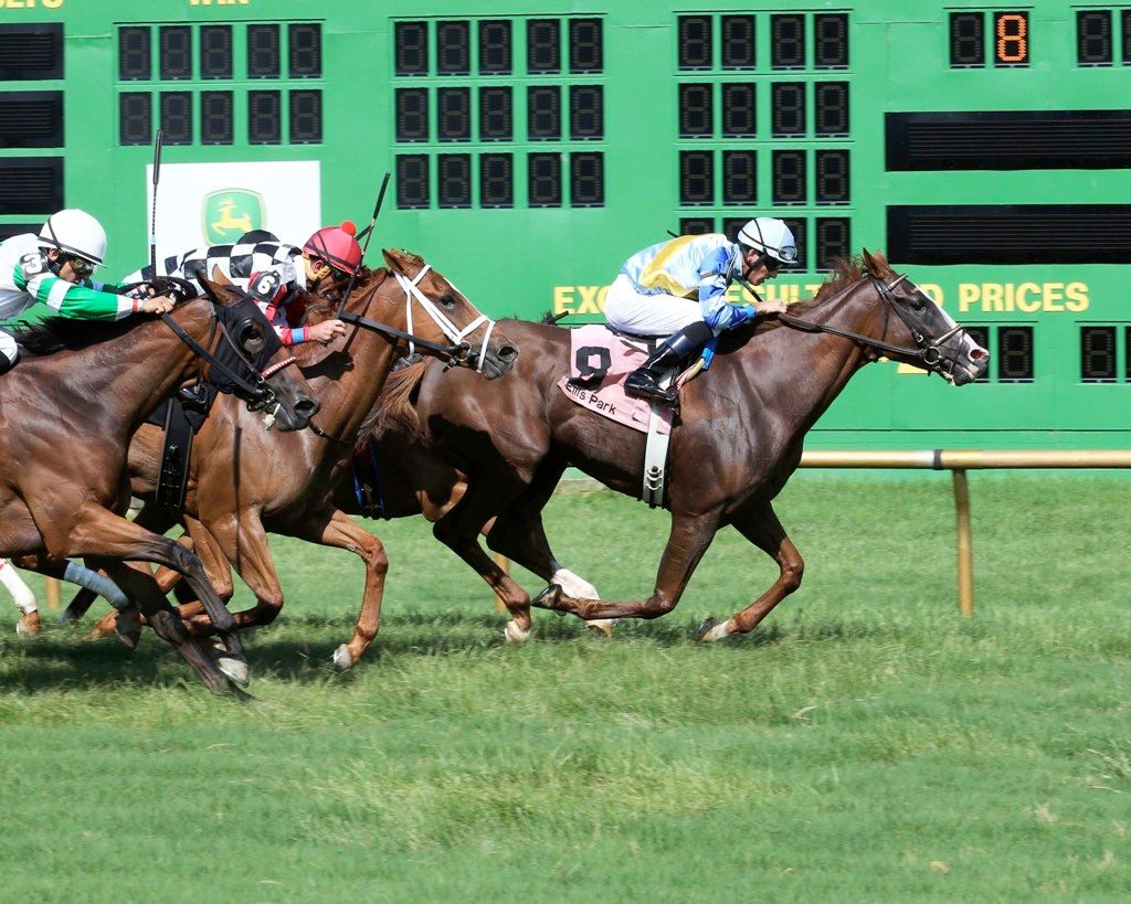 Racing at Ellis Park.