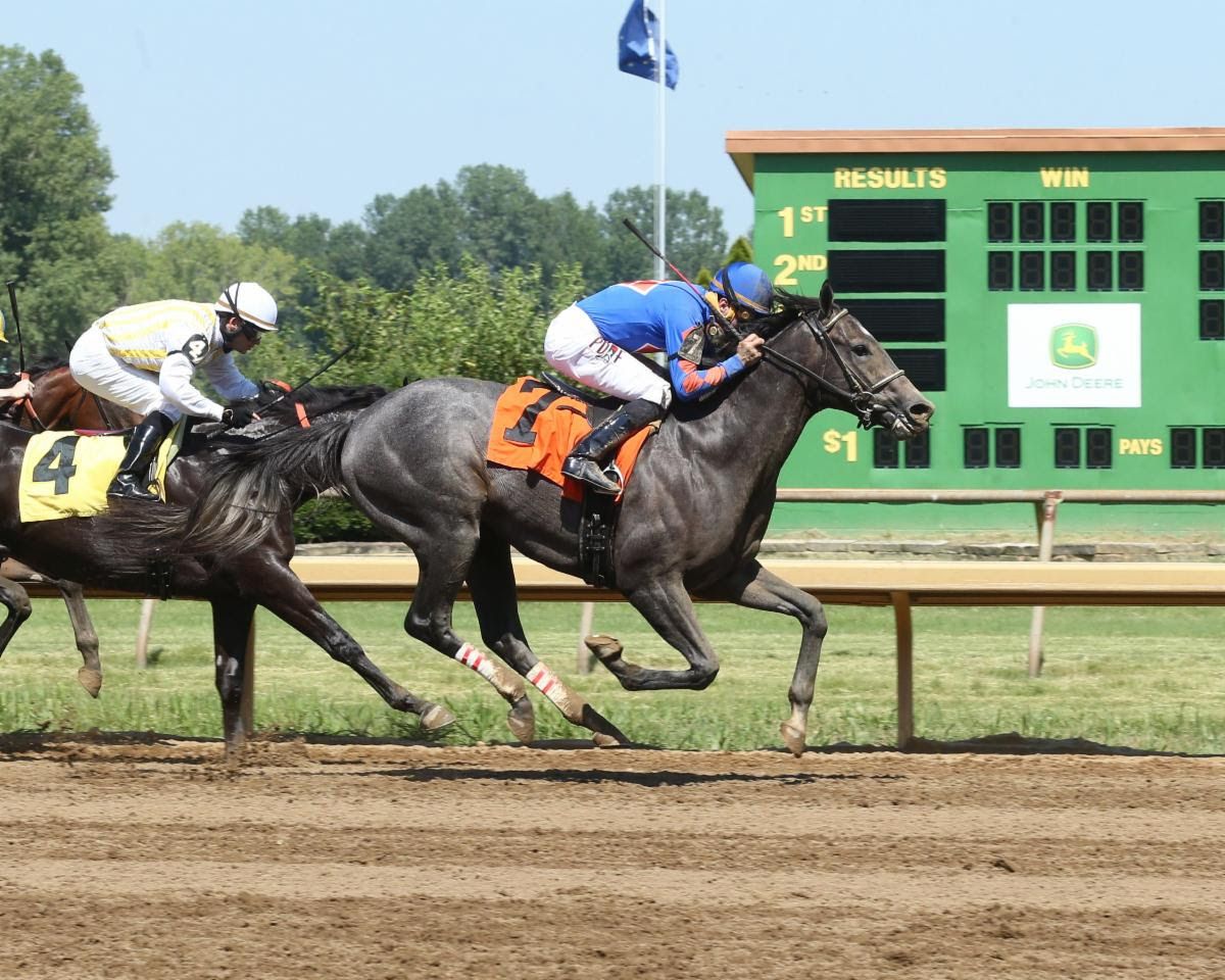 Racing at Ellis Park.