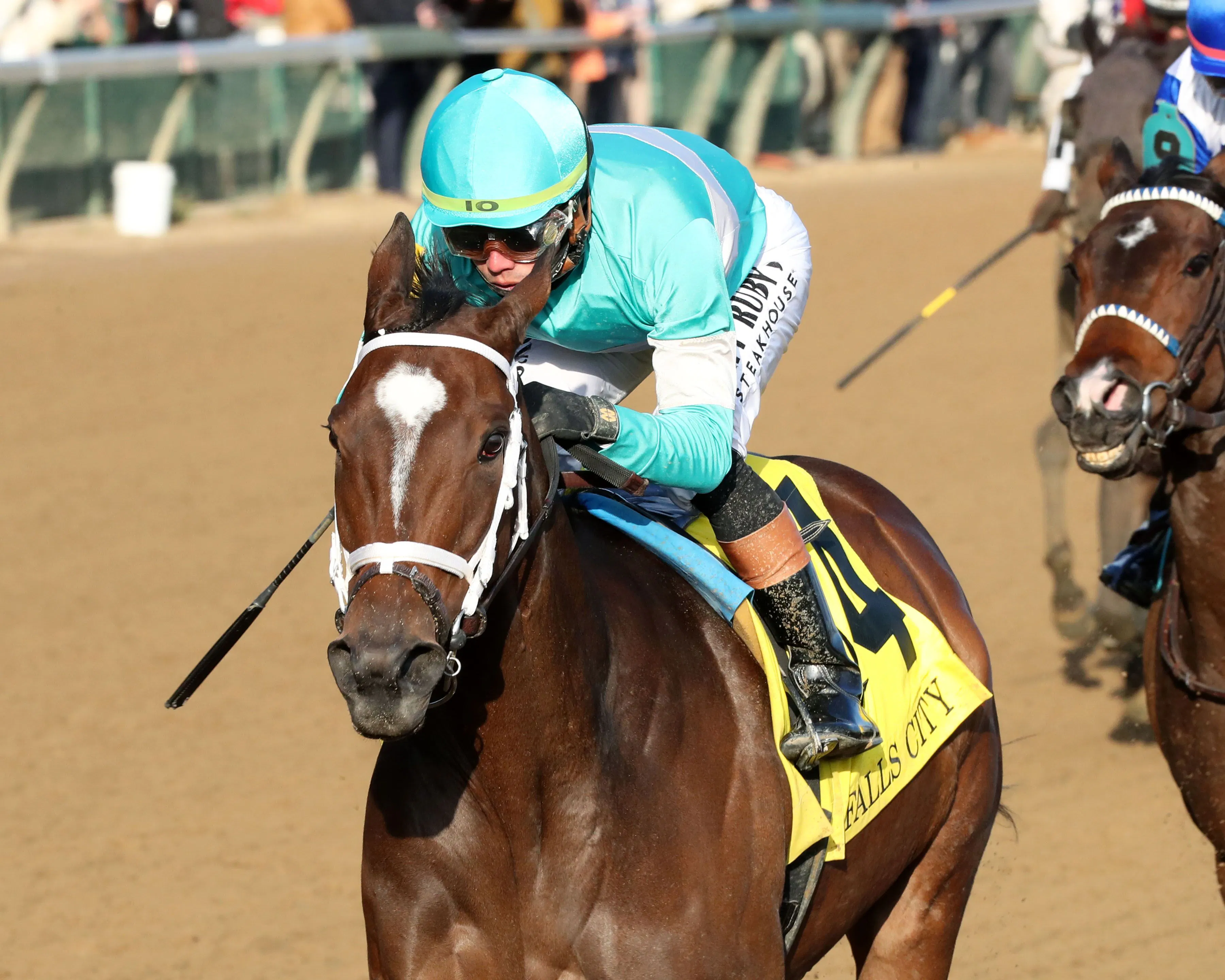 Alpine Princess wins the Falls City (G3)