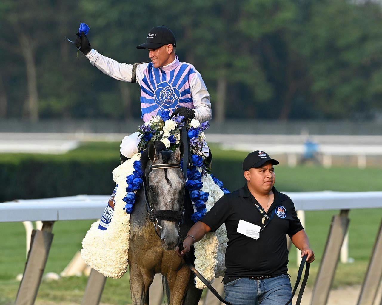 Brady Anderson at the Preakness 