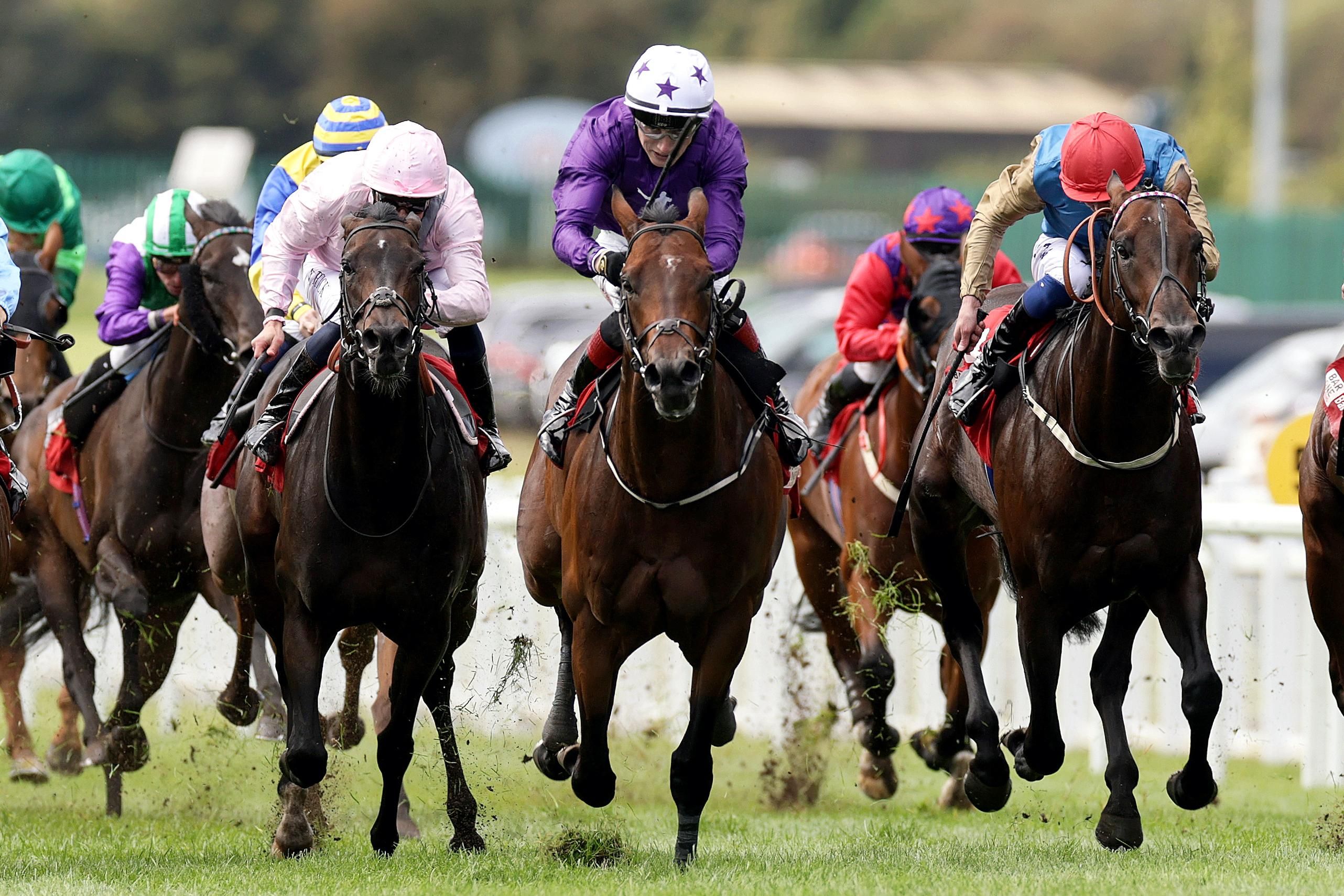 Arizona Blaze wins the Flying Five (G1) at the Curragh