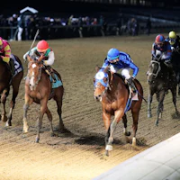 Bella Ballerina wins the Golden Rod (G2) at Churchill Downs.
