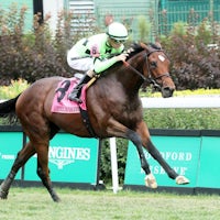 Brilliant Berti wins the American Derby at Churchill Downs