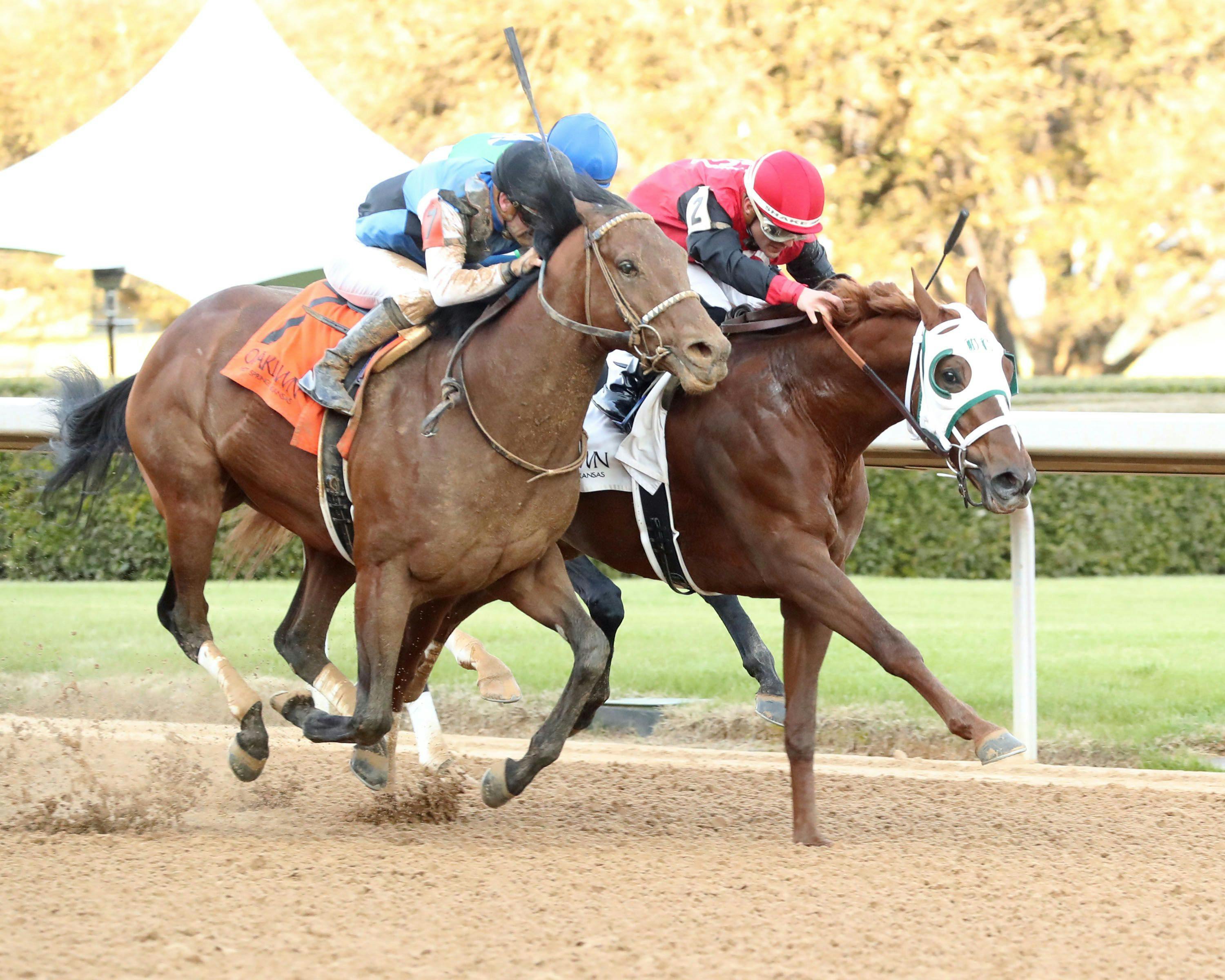 Bestfriend Rocket wins against First Division at Oaklawn Park.