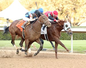 Bestfriend Rocket wins against First Division at Oaklawn Park.