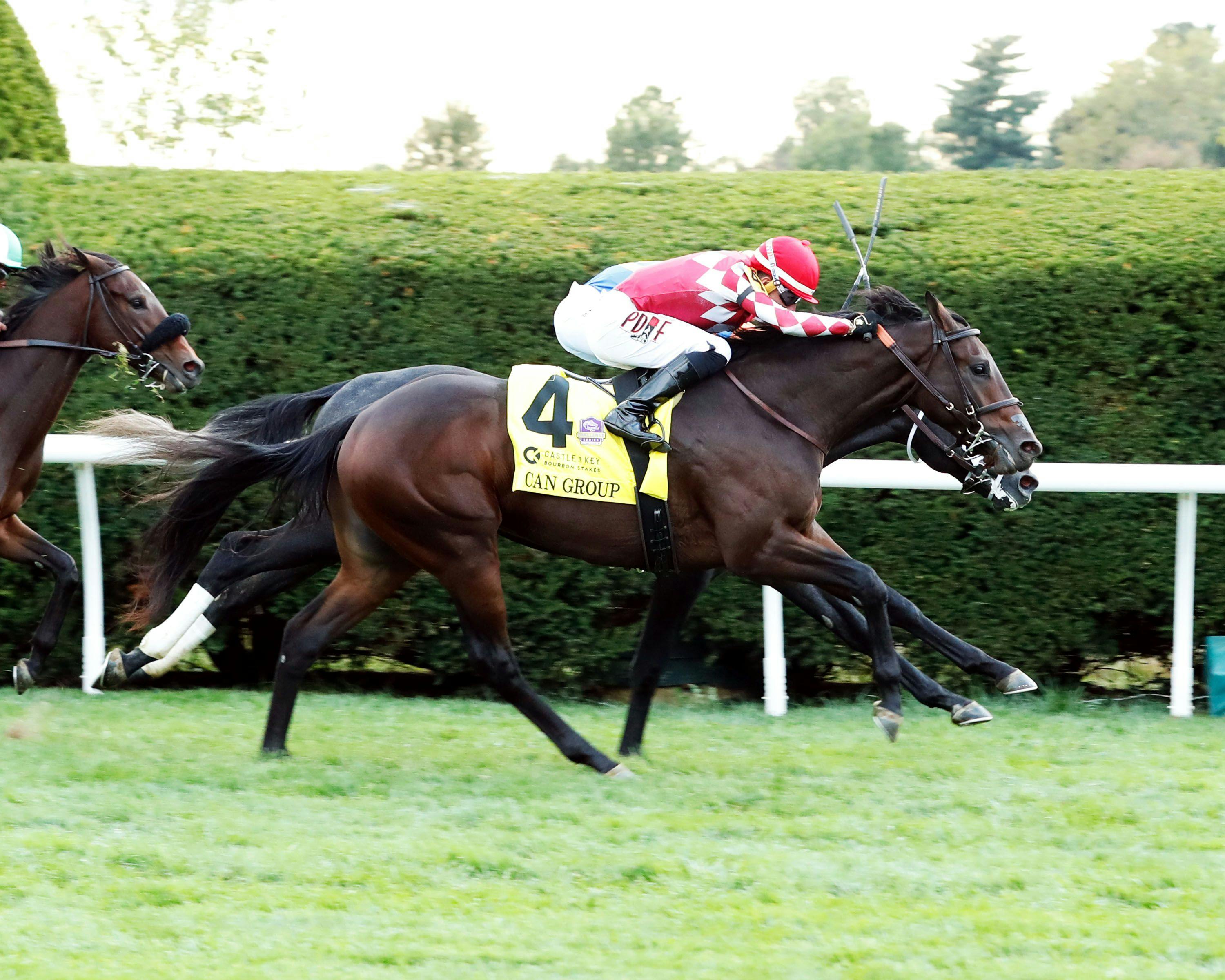Can Group wins The Castle & Key Bourbon (G2) at Keeneland 