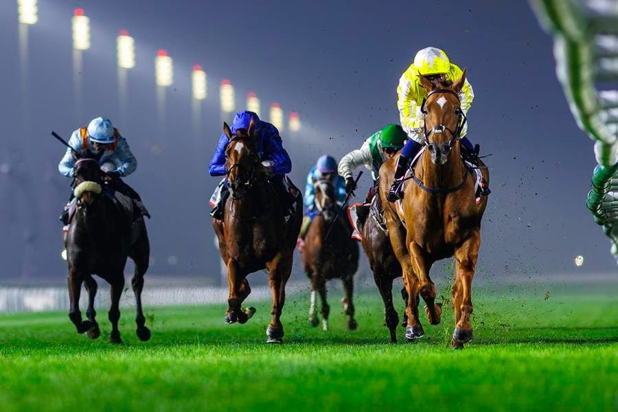 Choisya wins the 2025 Cape Verdi (G2) at Meydan