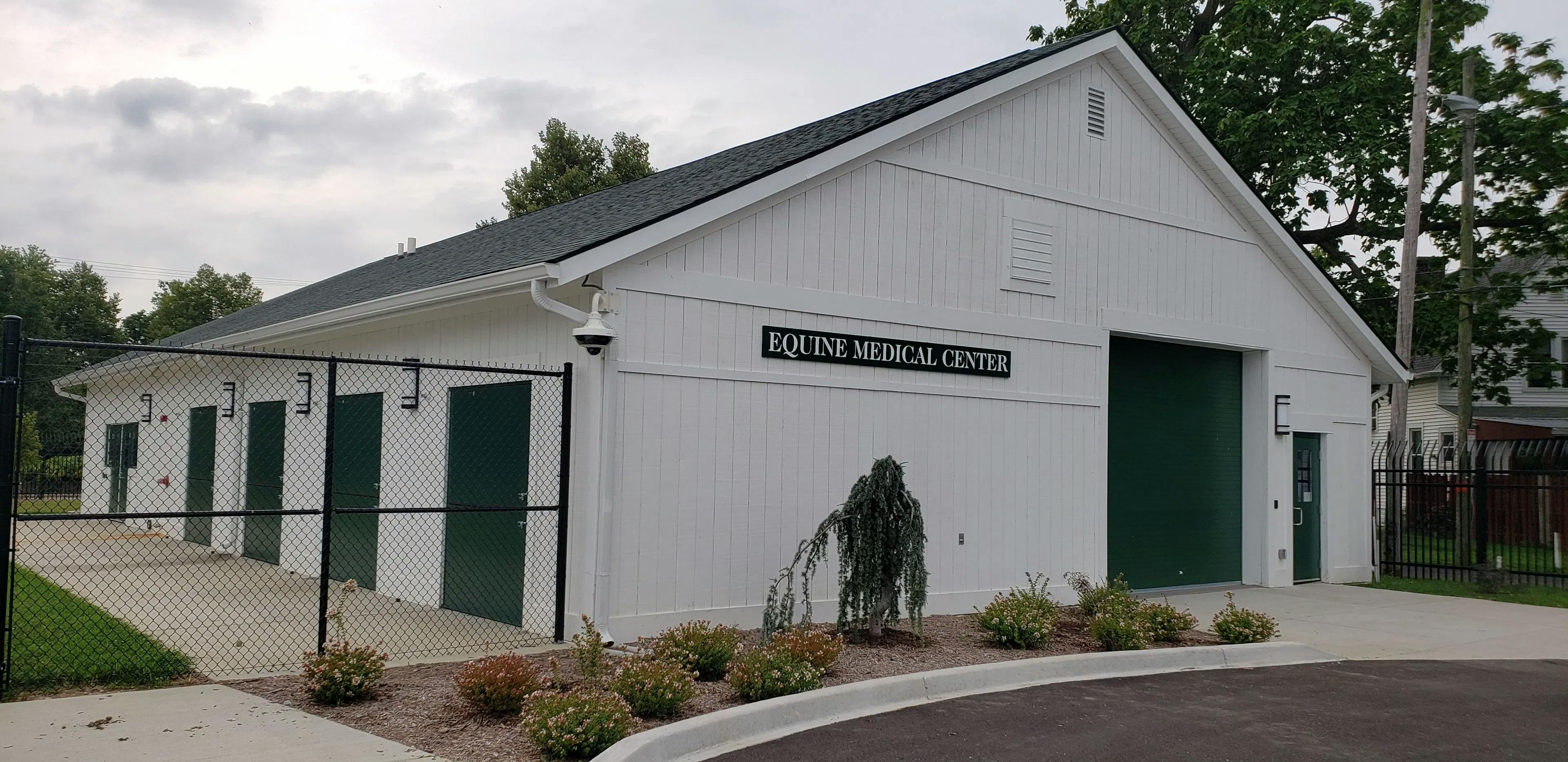 Churchill Downs, Inc. Equine Medical Center (Photo courtesy of CDI)