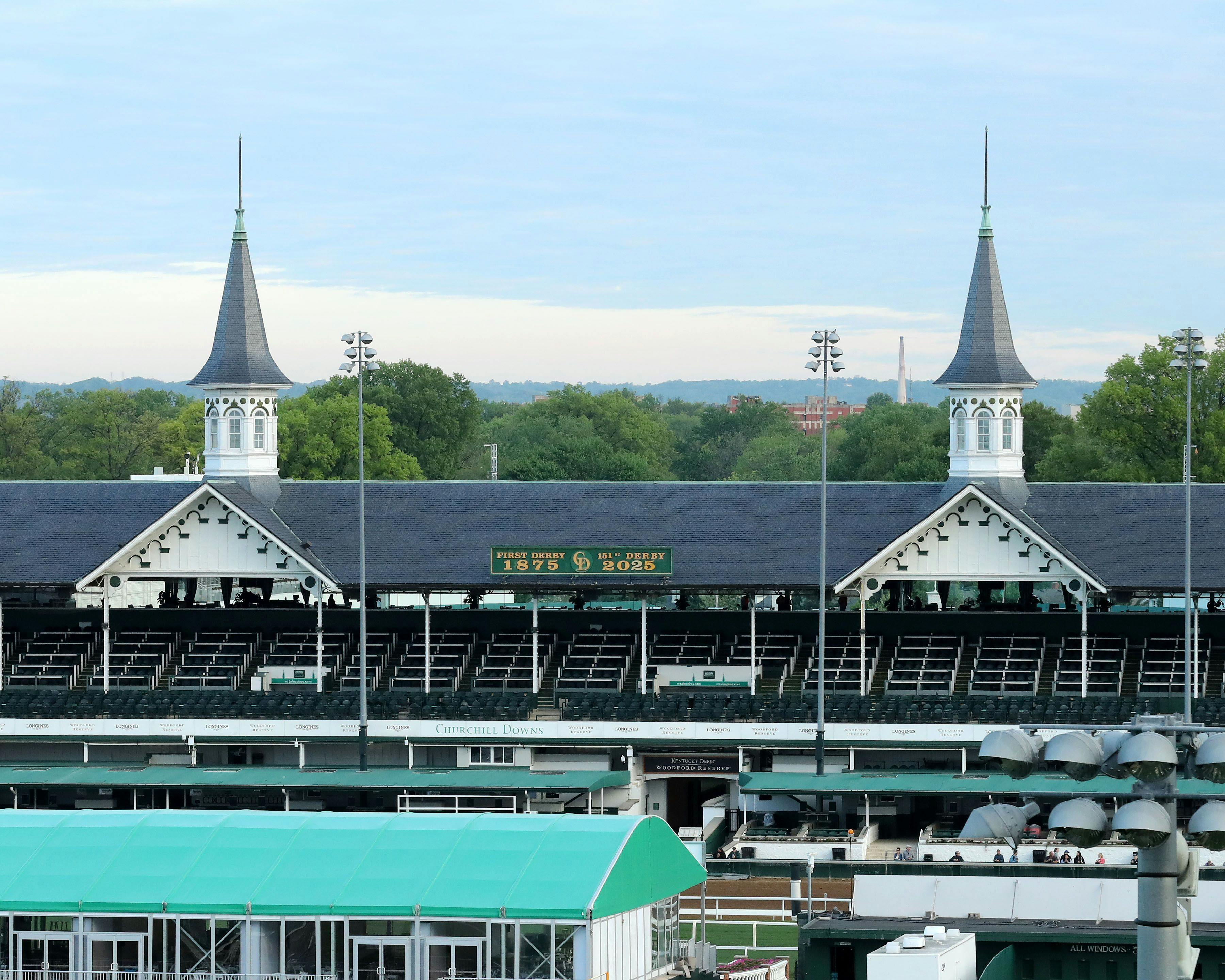 Churchill Downs Spires 