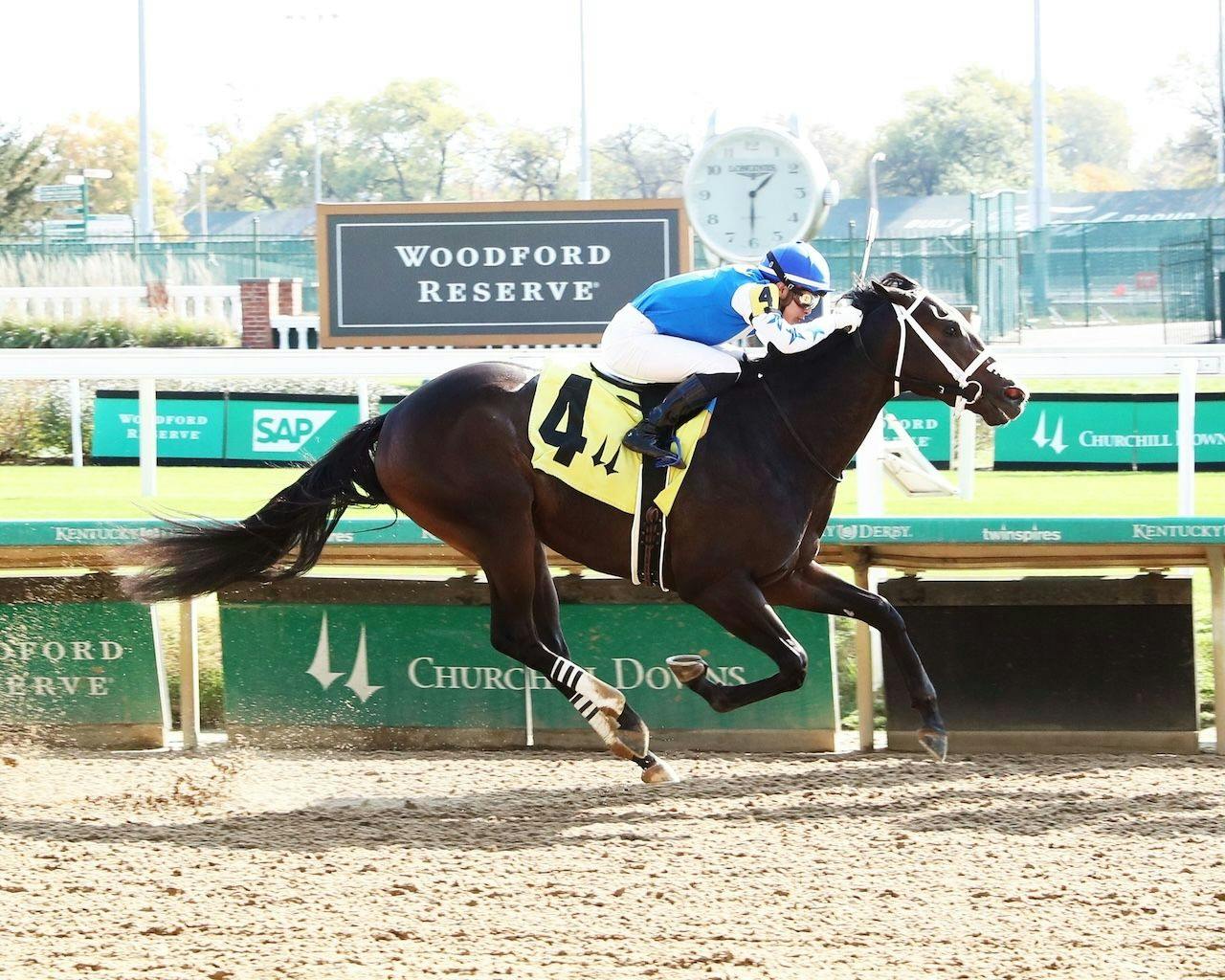 Coming In Hot at Churchill Downs.