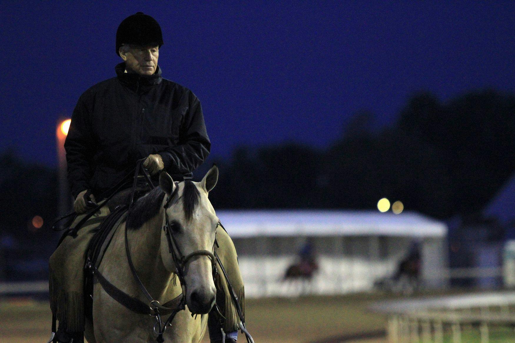 Hall of Fame trainer D. Wayne Lukas (Horsephotos.com)