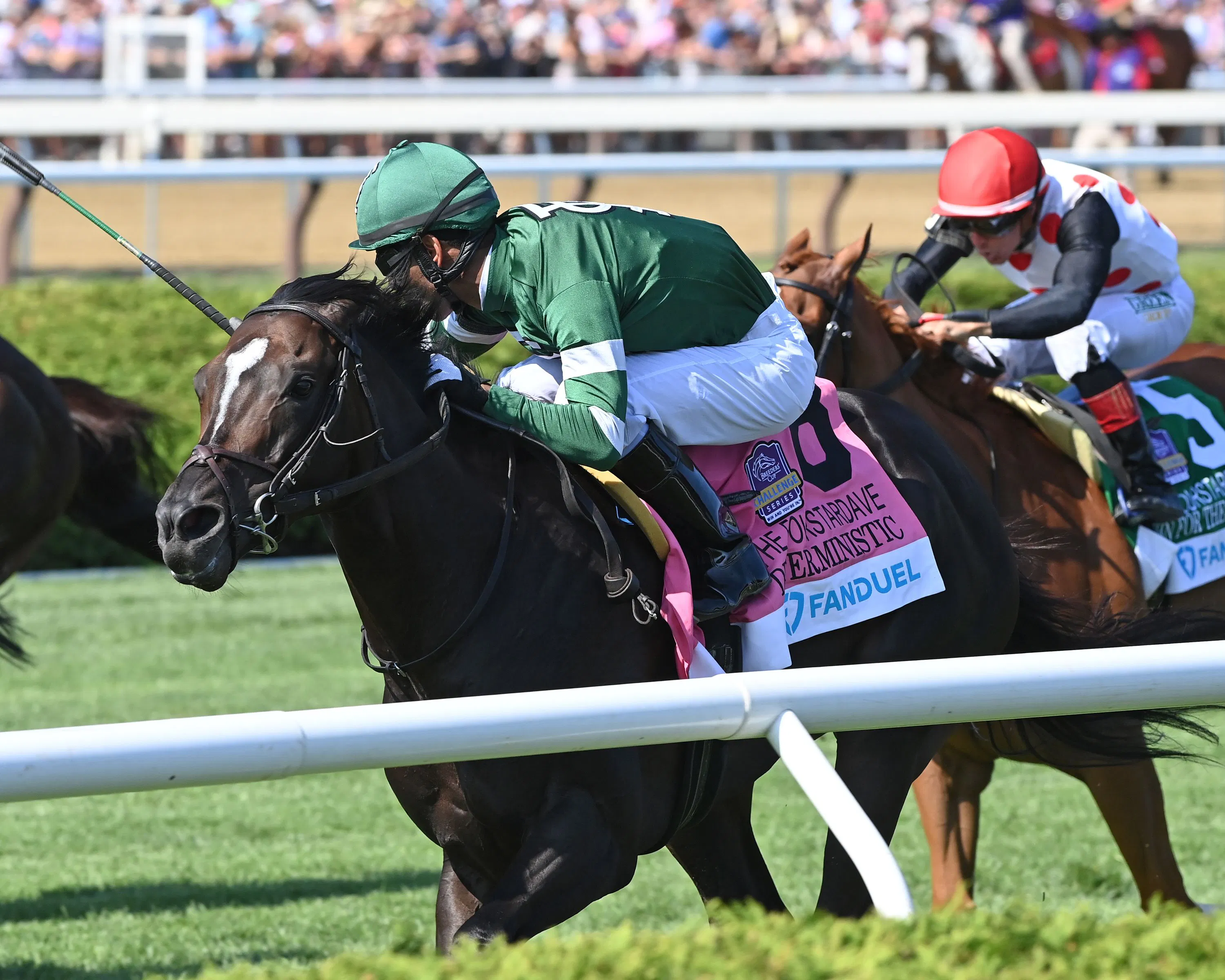 Deterministic wins the Fourstardave at Saratoga.