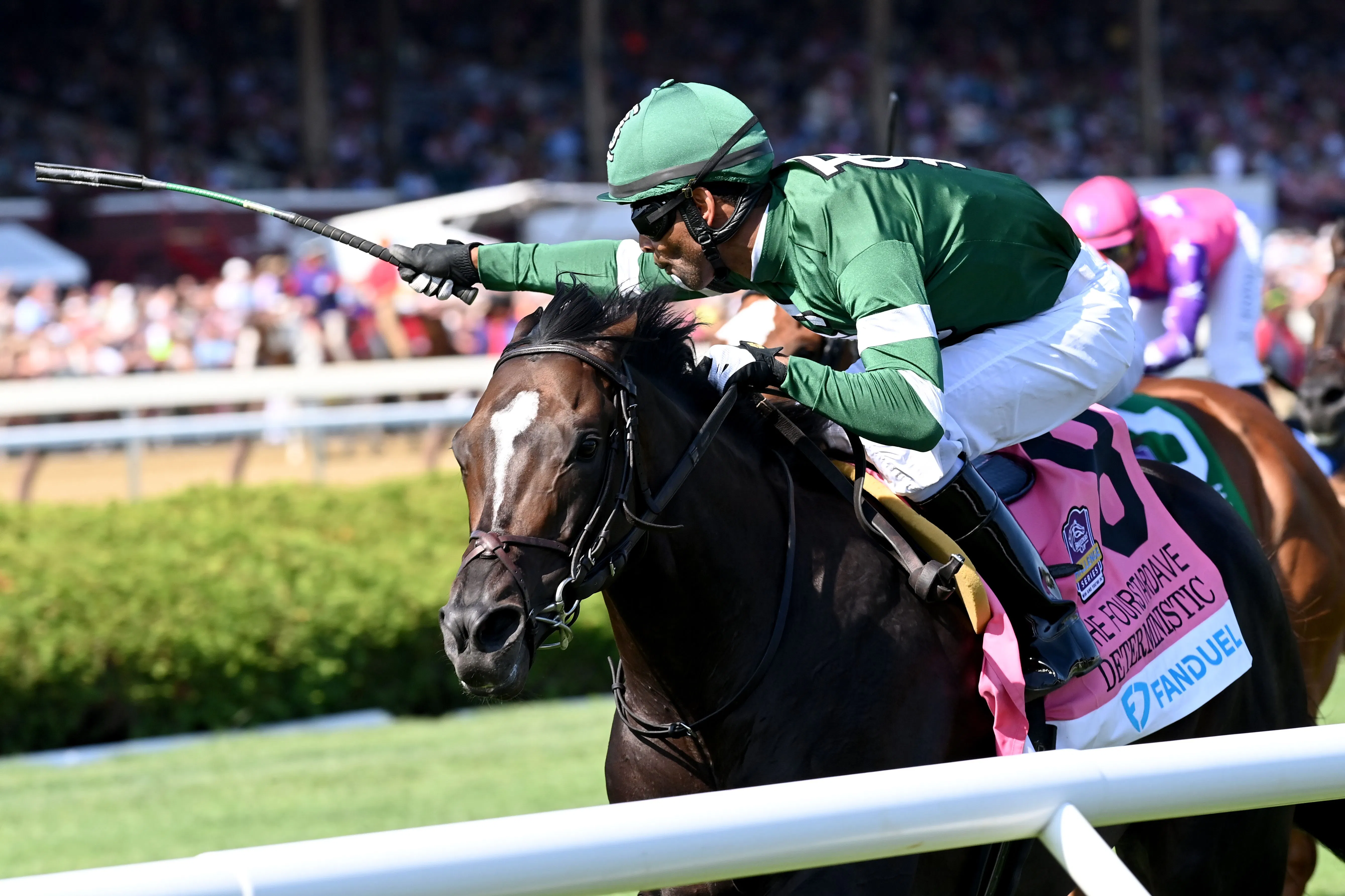 Deterministic wins the Fourstardave at Saratoga.