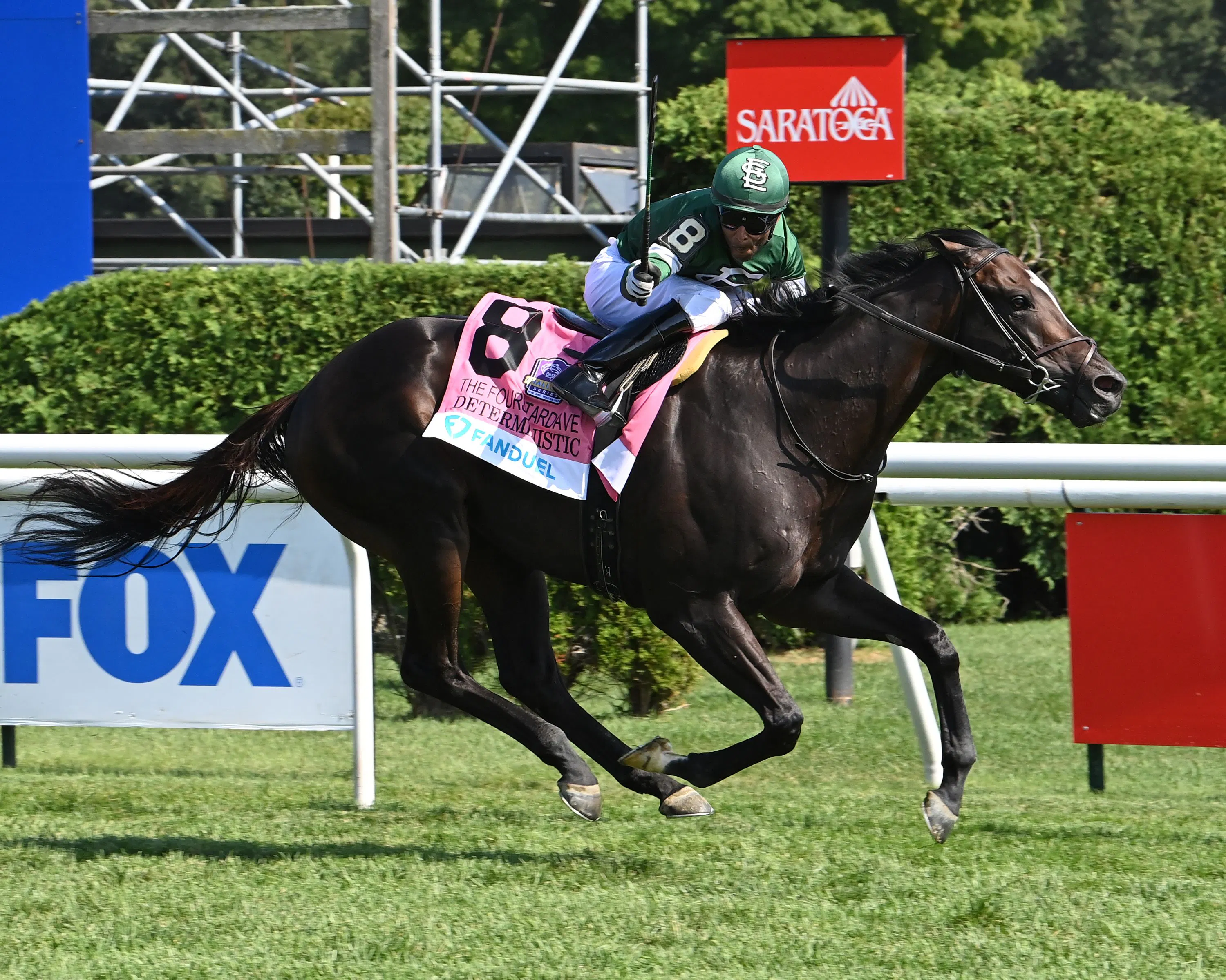 Deterministic wins the Fourstardave at Saratoga.