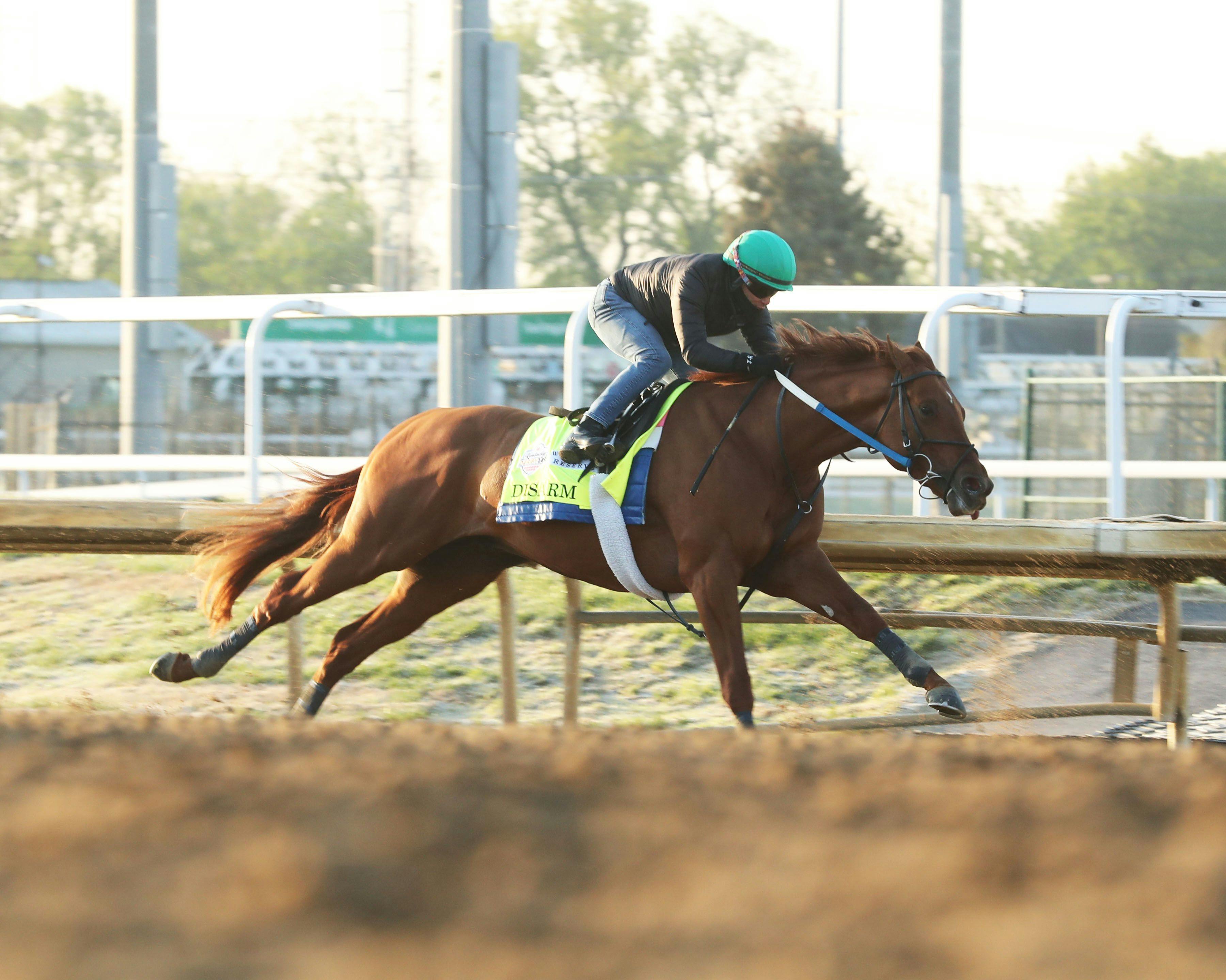 Diarm works for the Kentucky Derby 2023 (Photo by Coady Photography/Churchill Downs)