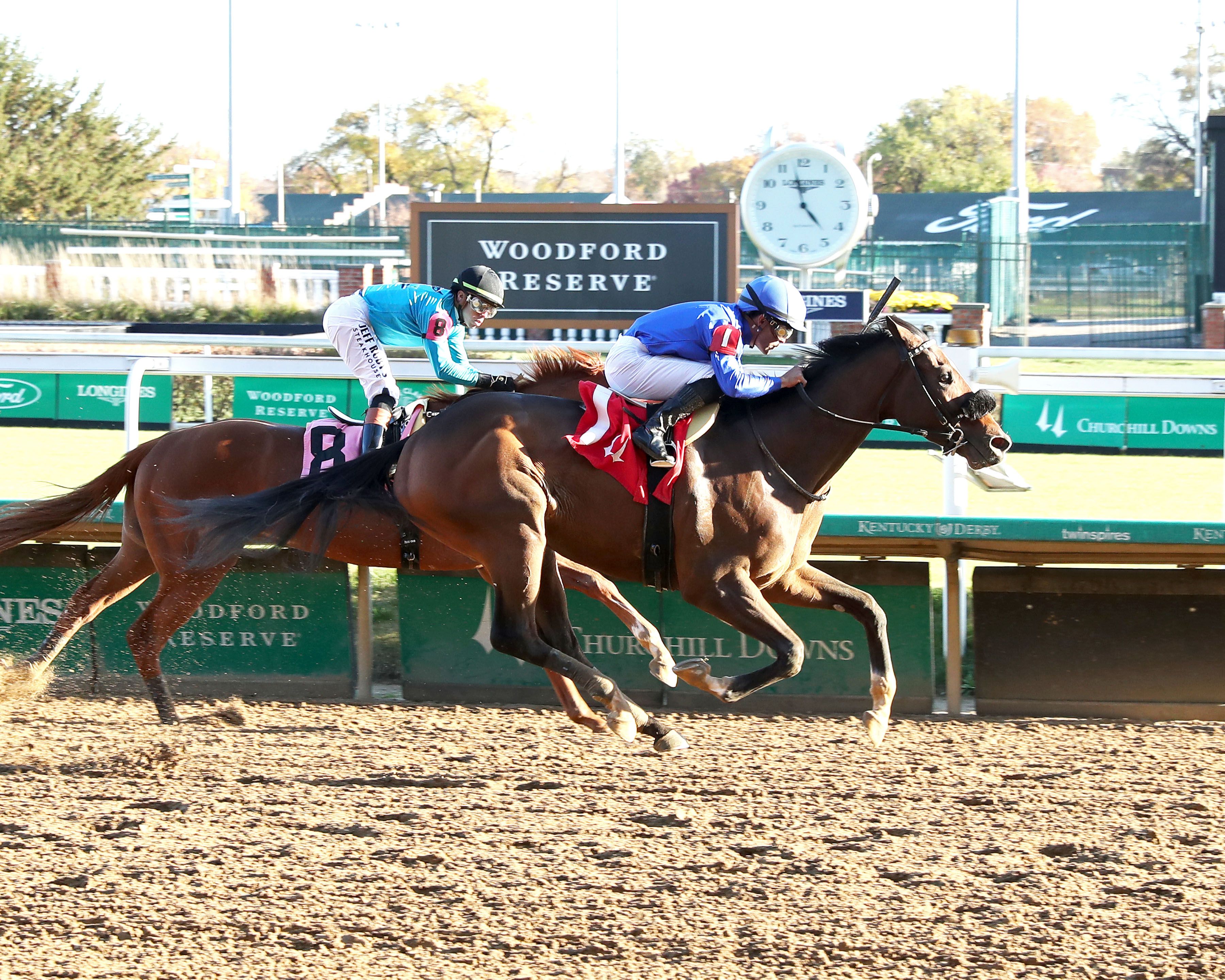 Energize captures an entry-level allowance at Churchill Downs