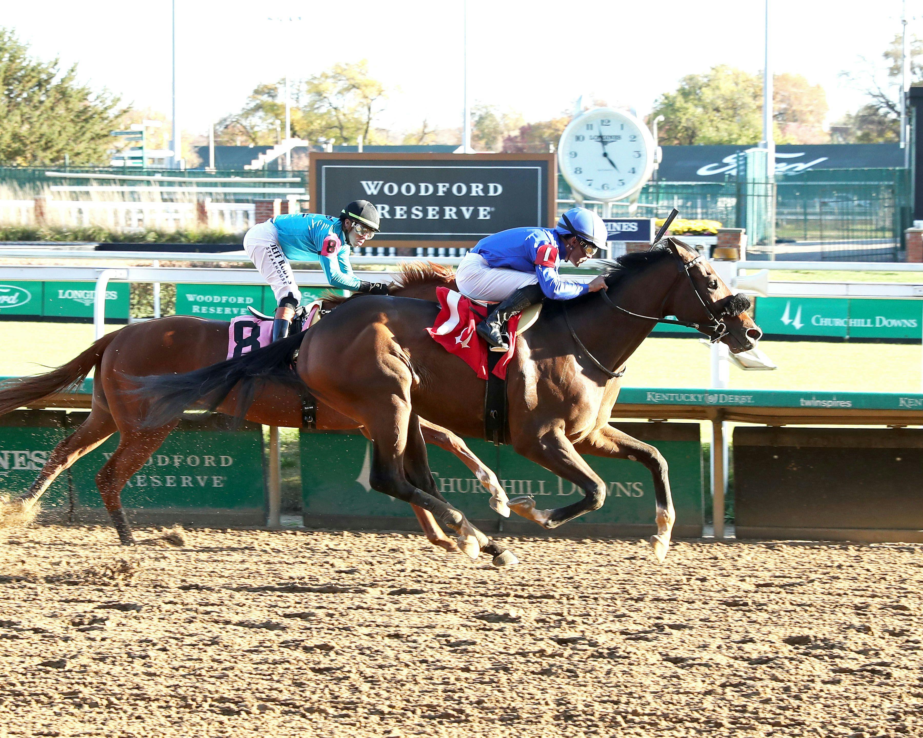 Energize captures an entry-level allowance at Churchill Downs