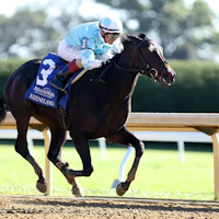 Eunomia wins at Keeneland (Photo by Coady Media/Keeneland)