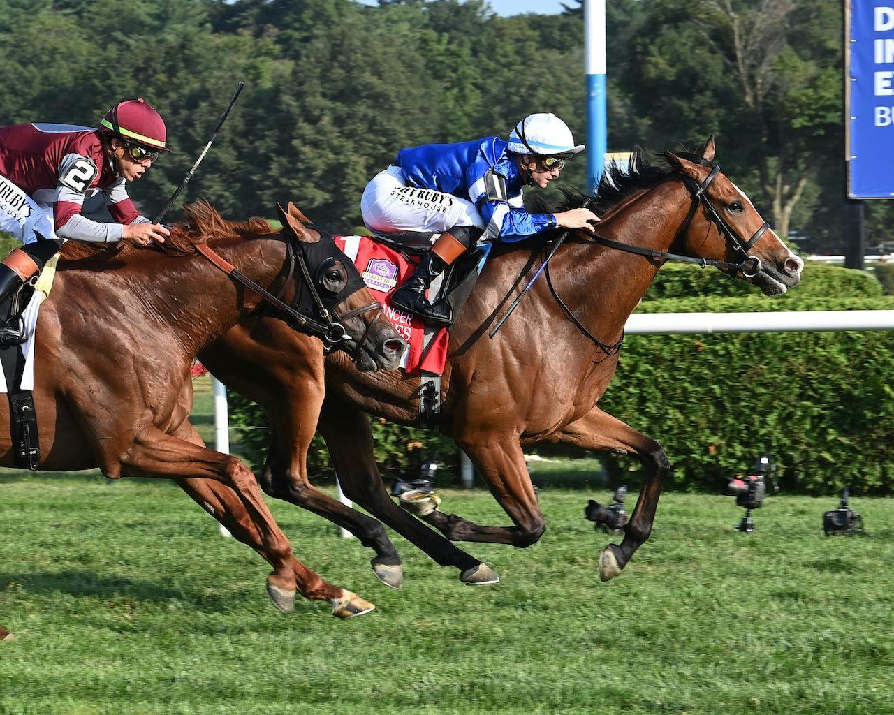 El Cordobes wins the Sword Dancer at Saratoga.