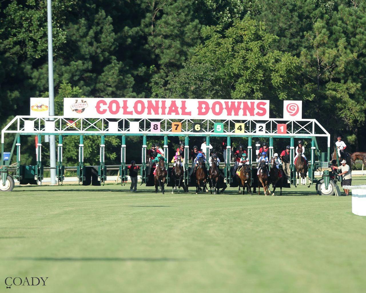 Fort Washington wins the Arlington Million S. at Colonial Downs.