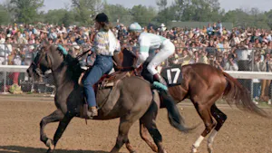 Diane Crump aboard Fathom in the 1970 Kentucky Derby
