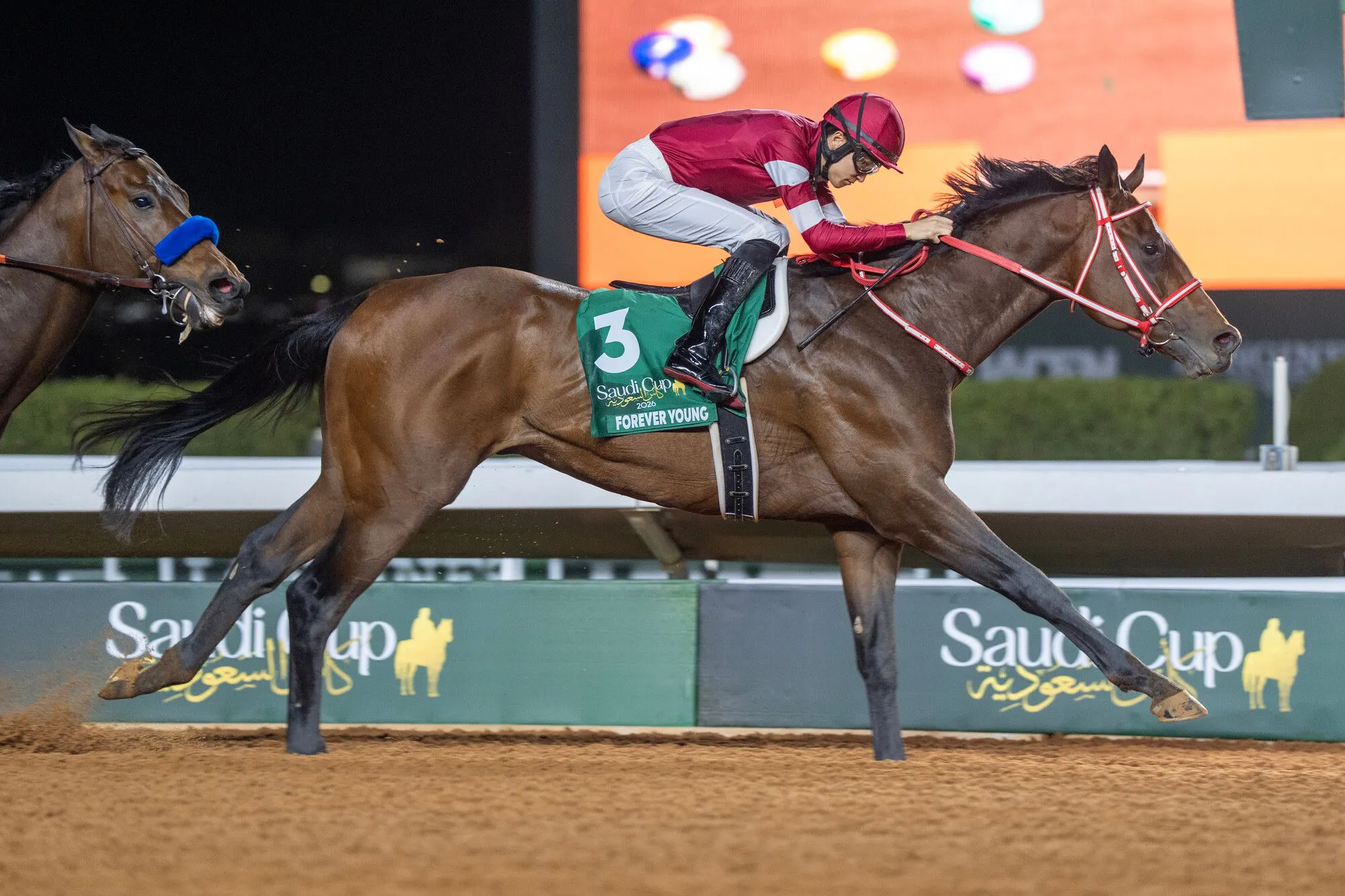 Forever Young becomes the first two-time Saudi Cup (G1) winner