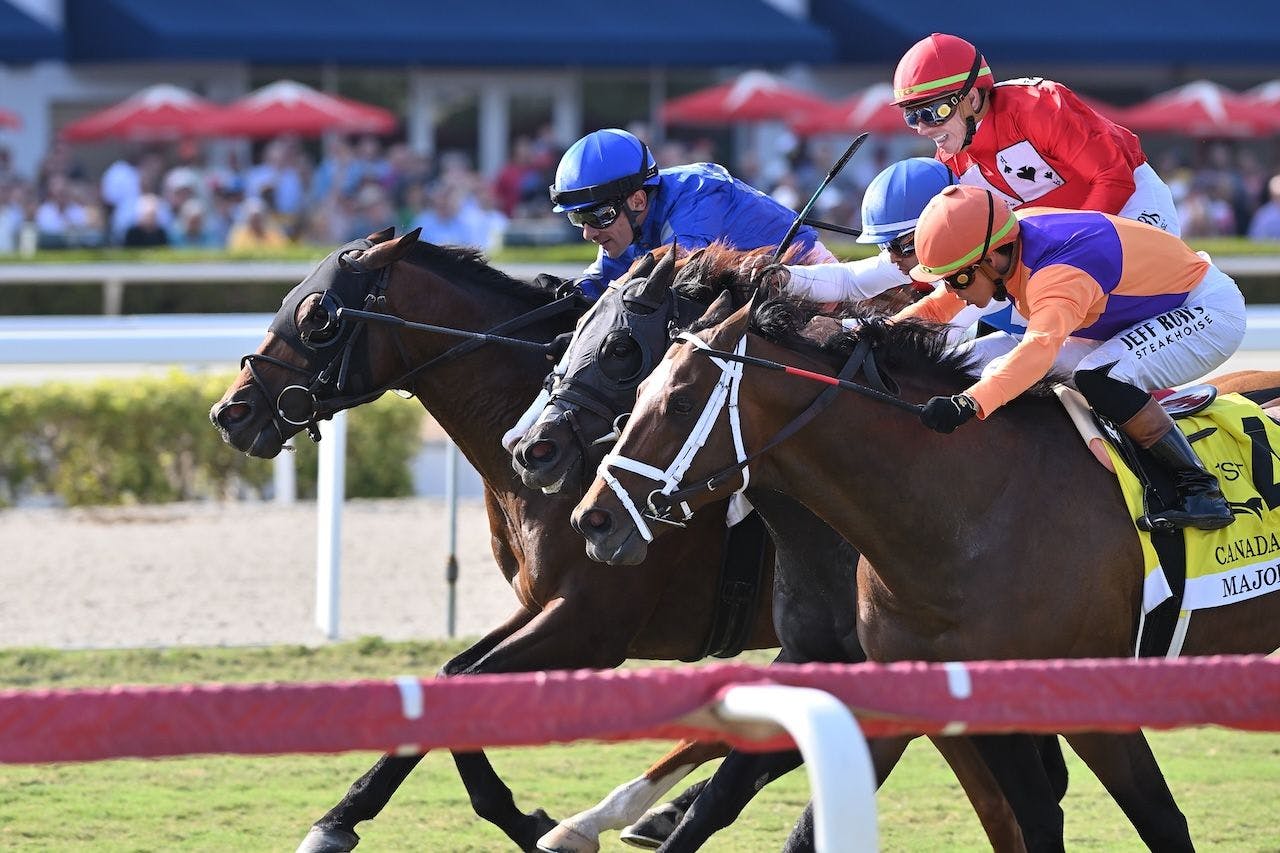 Fort Washington wins the Canadian Turf.