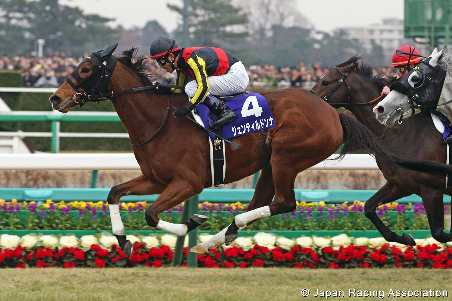 Gentildonna went out on top in the 2014 Arima Kinen (G1)