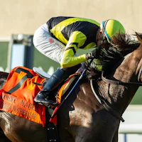 Gimmie A Nother wins the John C. Mabee Stakes at Del Mar.