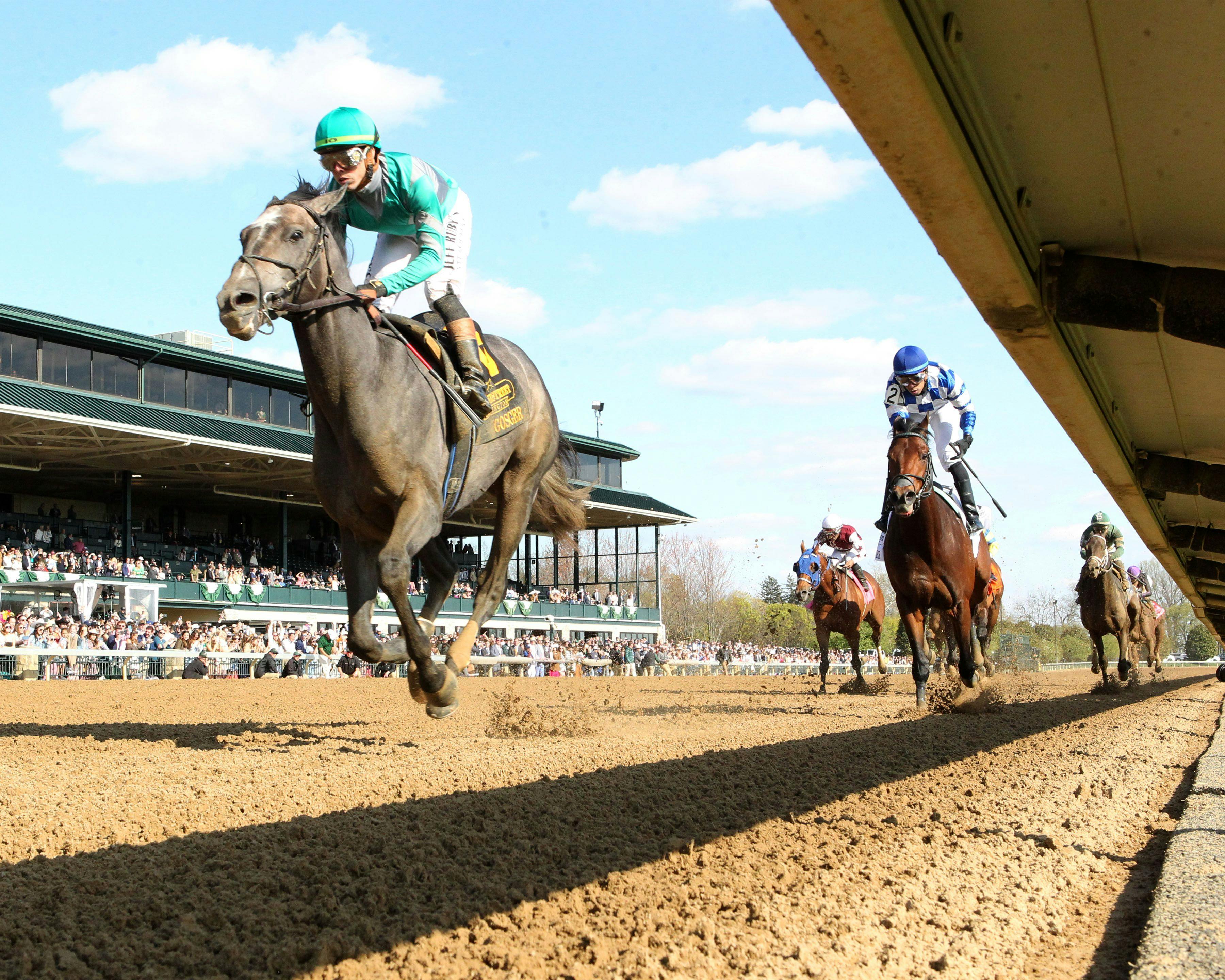 Gosger wins at Keeneland. 