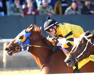 I Got Game wins race 5 at Oaklawn Park (Photo by Coady Media)