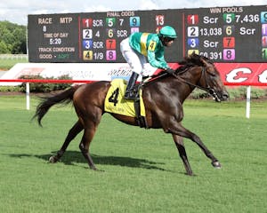 Integration wins the Milion Preview at Colonial Downs 2024 (Coady Media/Maddy Becker/Colonil Downs)