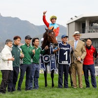 Ka Ying Rising sports the winner's swag after his 16th straight victory