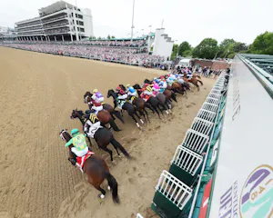 Kentucky Derby start (Photo by Coady Media/Churchill Downs)