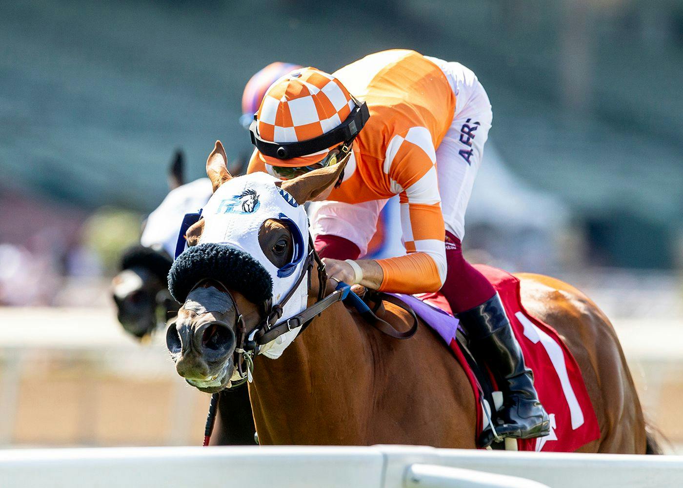 King of Godsford wins at Santa Anita.
