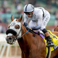 King of Gosford wins the Shoemaker Mile at Santa Anita.