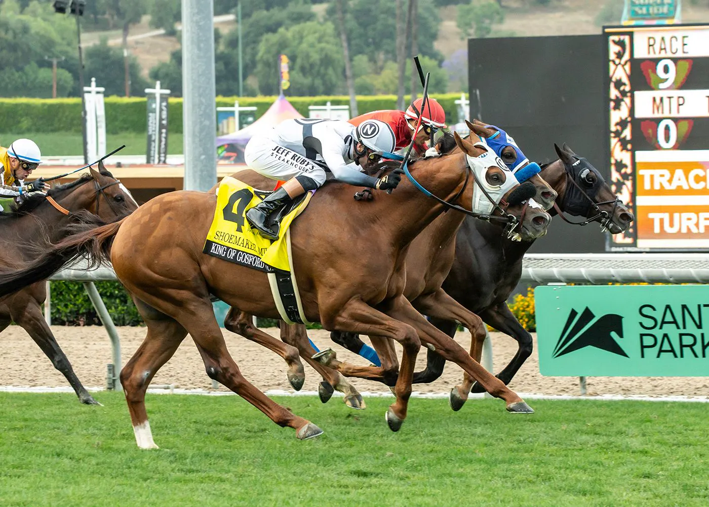 King of Gosford nabs Mi Hermano Ramon and Cabo Spirit in the Shoemaker Mile