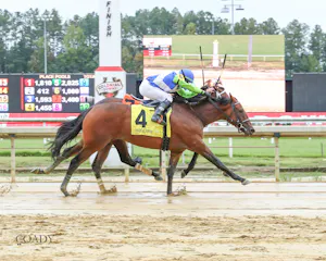 Luv Your Neighbor wins at Colonial Downs.