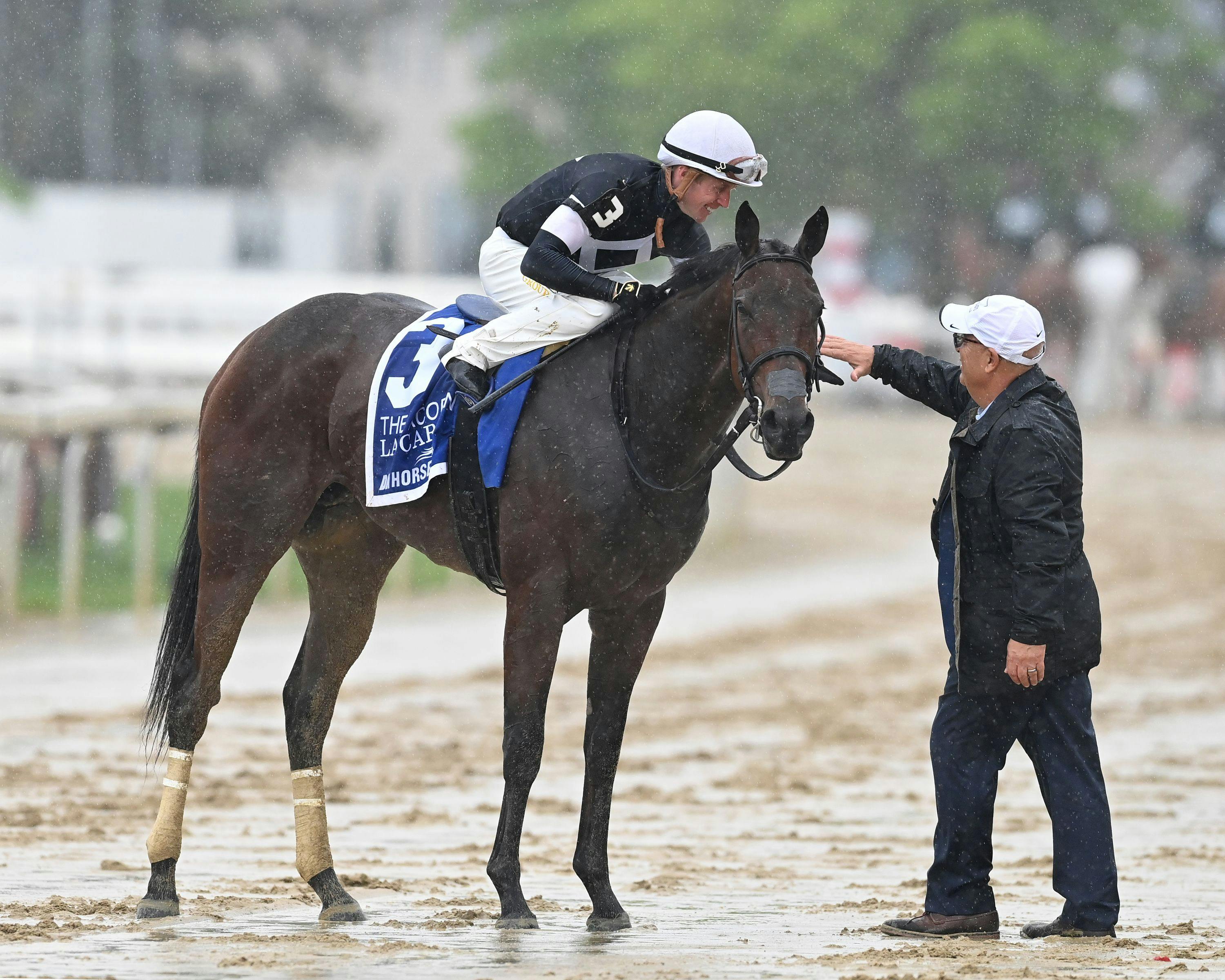 La Cara wins the Acorn S. at Saratoga 2025 (Photo by Coglianese Photos/Dom Napolitano)