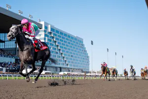 Luster wins the King's Plate at Woodbine.