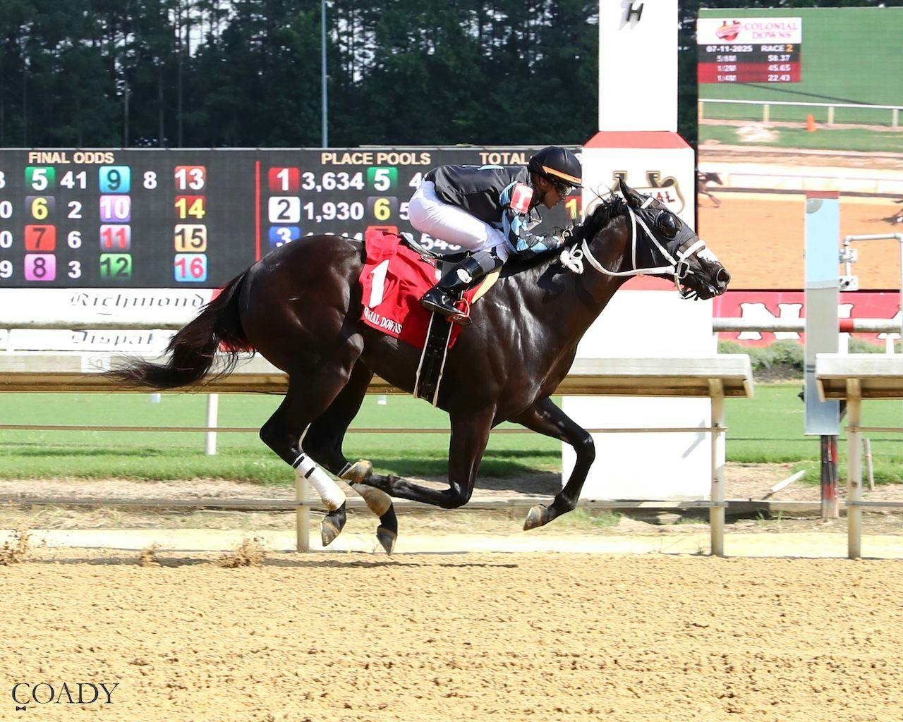 Max Capacity wins at Colonial Downs.