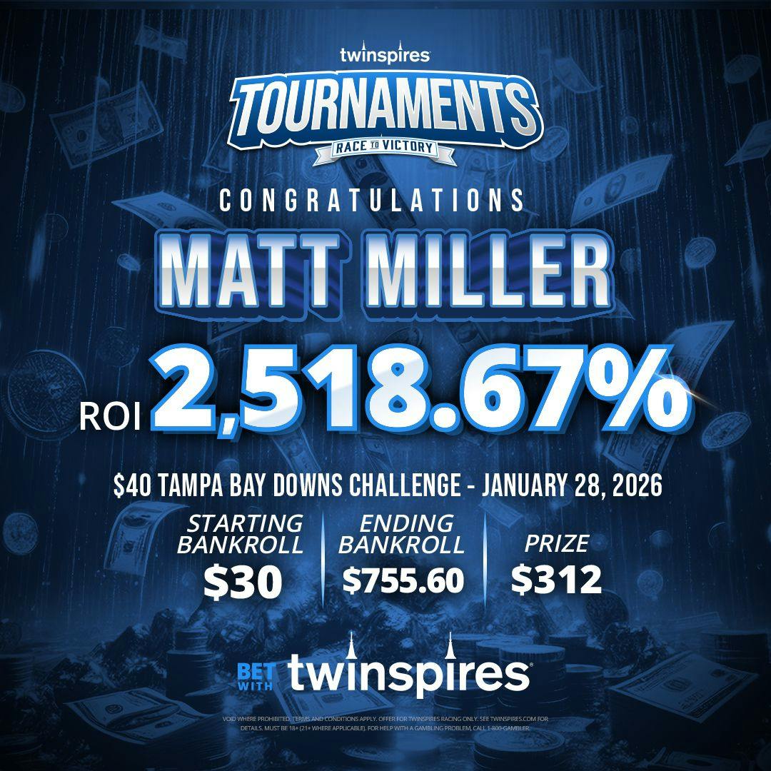 Tournament winner (ROI) _ Matt Miller