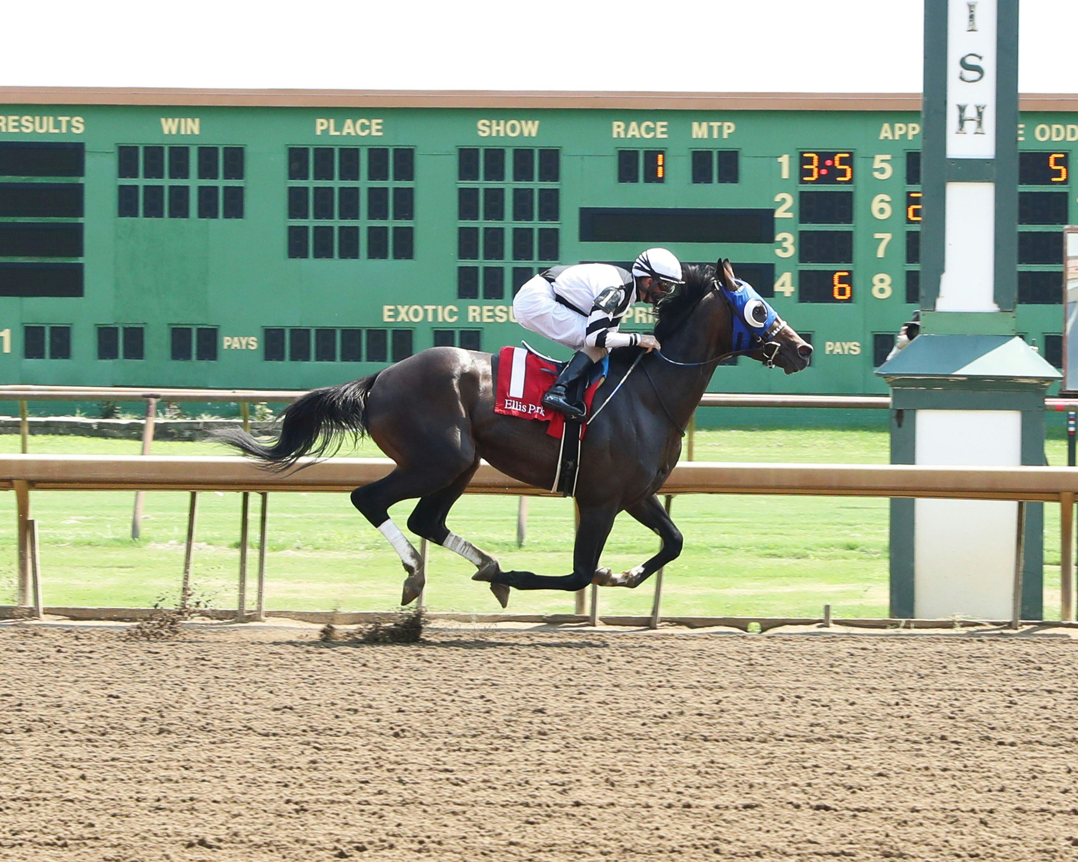 Maximum Promise wins at Ellis Park.