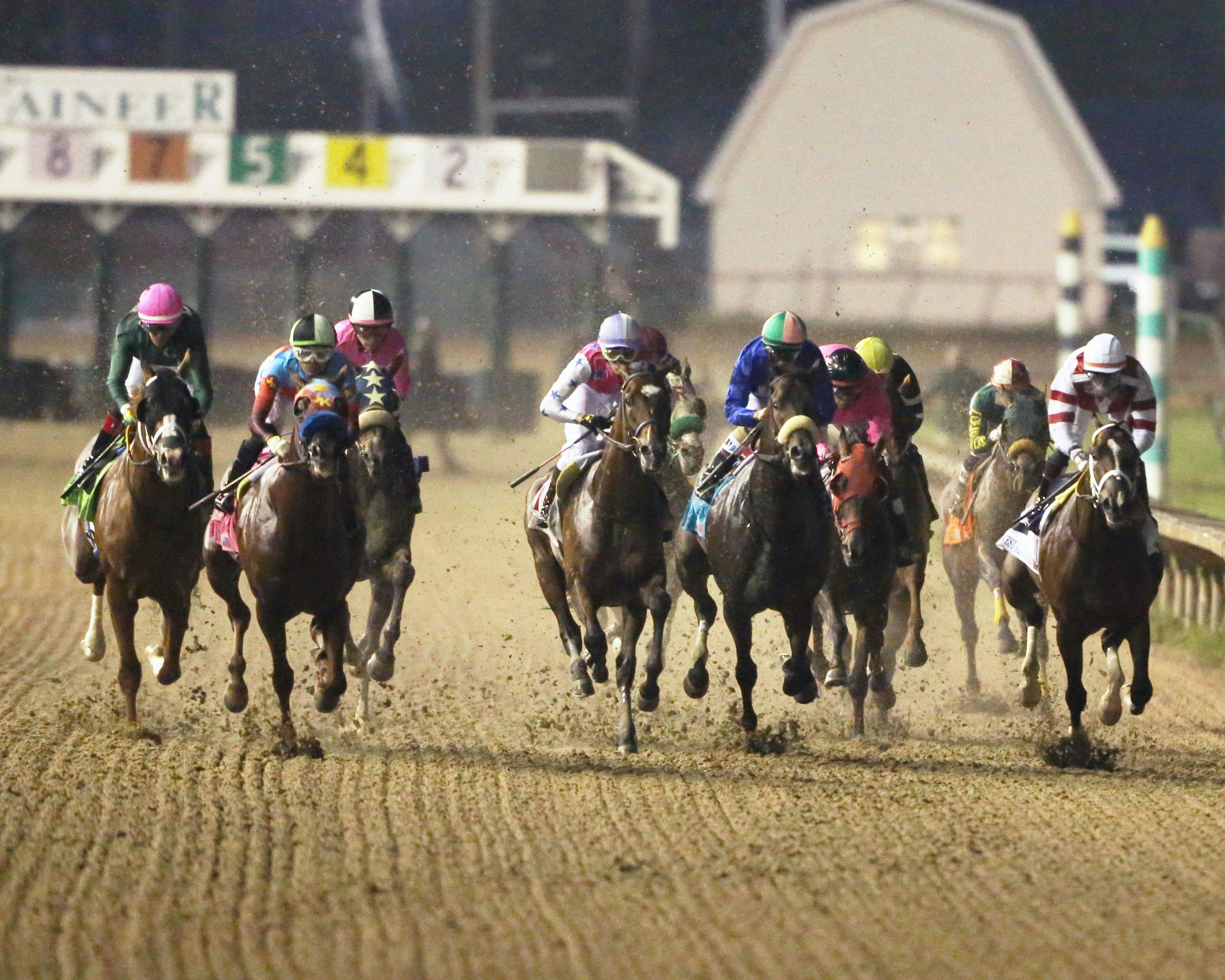 Racing at Mountaineer (Photo by Coady Media/Mountaineer)