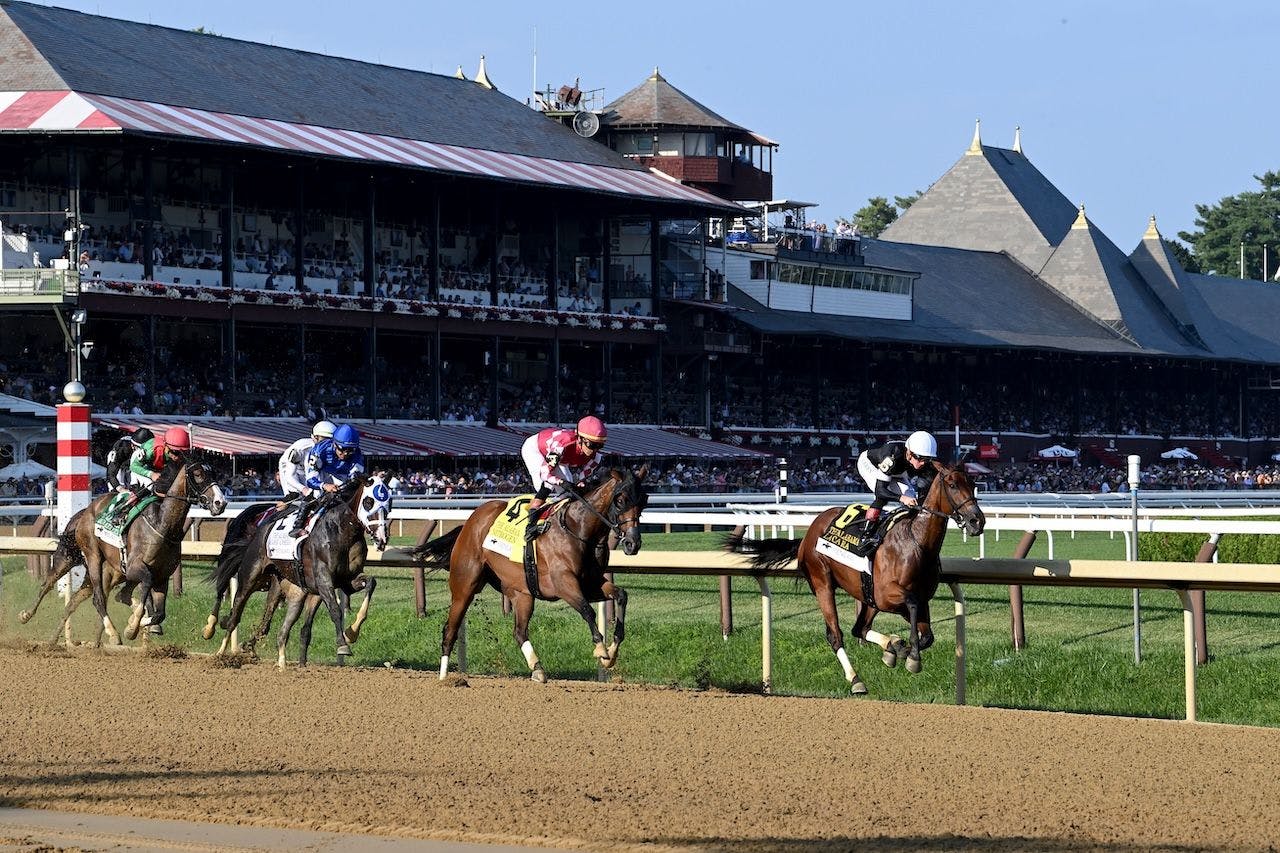 Nitrogen wins the Alabama at Saratoga.