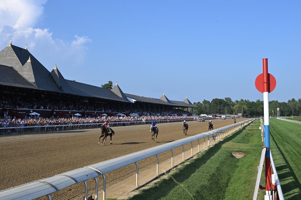 Nitrogen wins the Alabama at Saratoga.