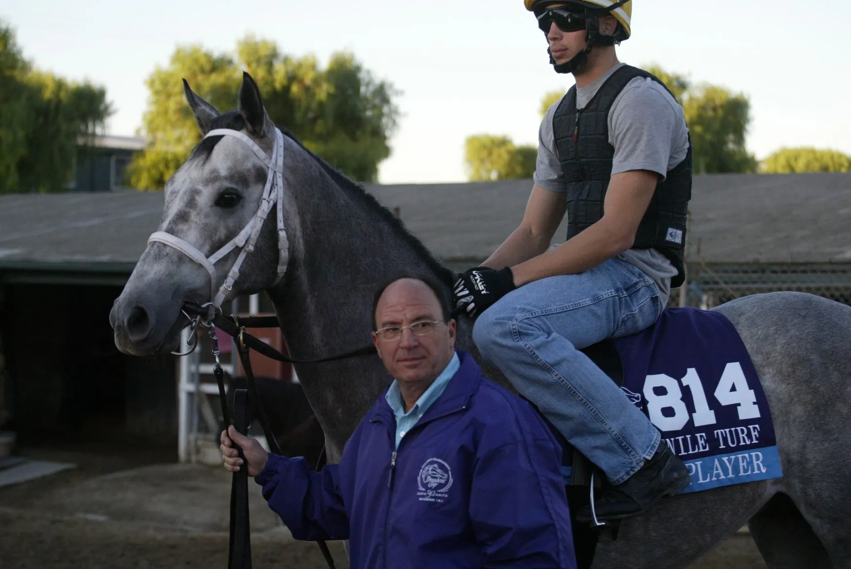 Trainer Wayne Catalano (Photo by Horsephotos.com)