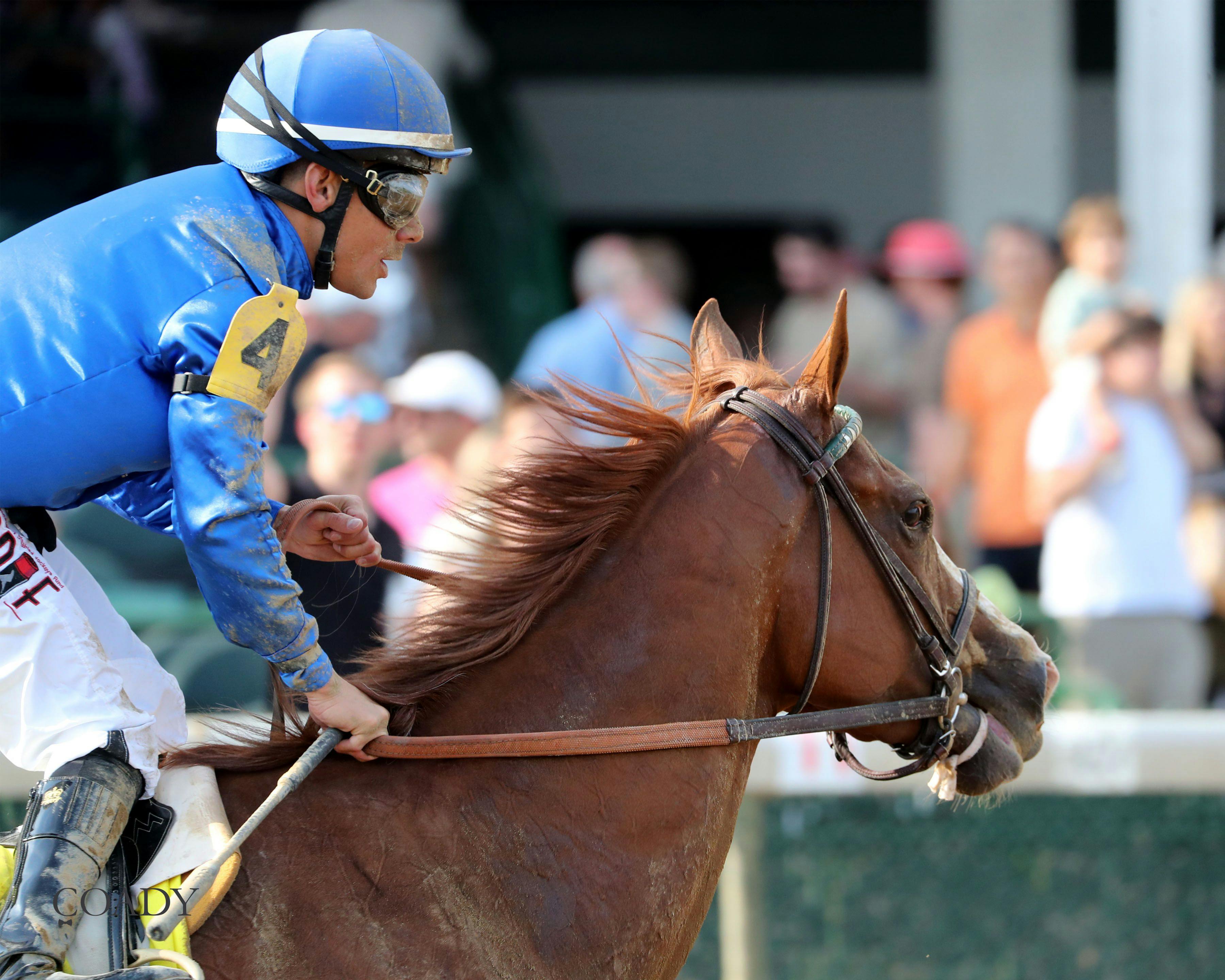 Ragtime wins the Dogwood S. (G3) at Churchill Downs. 
