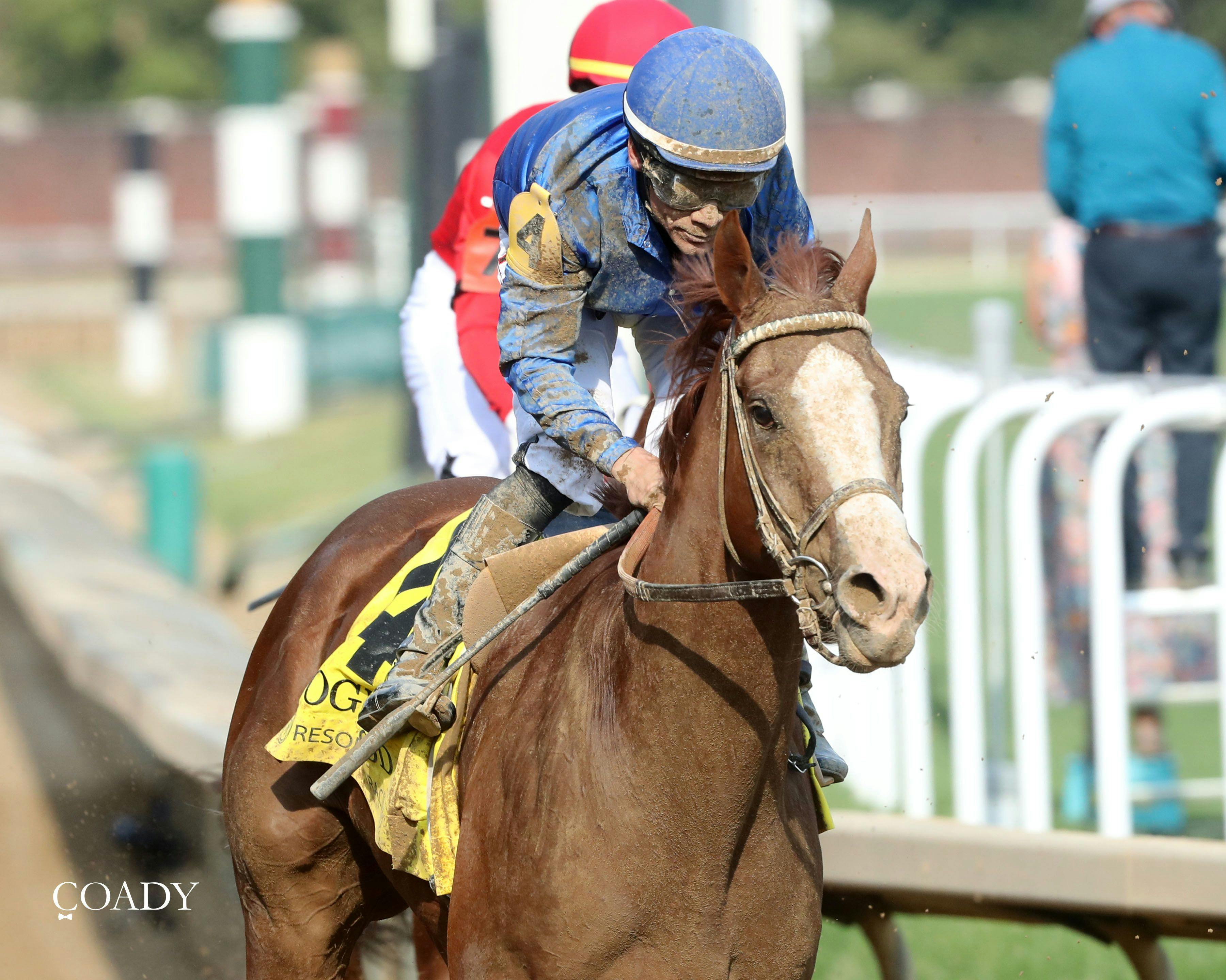 Ragtime wins the Dogwood S. (G3) at Churchill Downs.